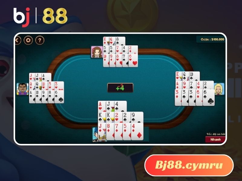 Quy tắc xếp bài trong Mậu Binh BJ88