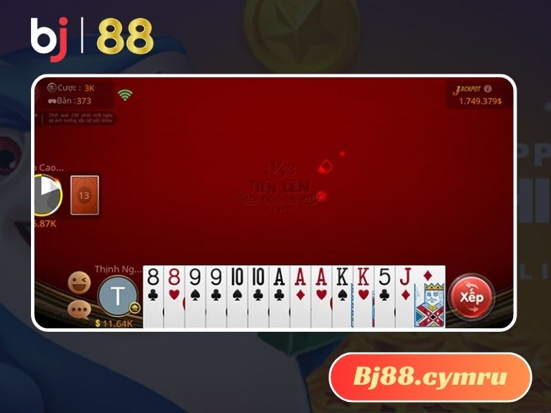 Các thuật ngữ trong tiến lên Miền Nam BJ88