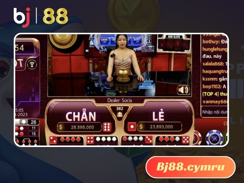 Đôi nét về sảnh Xóc Đĩa Livestream hot hit tại BJ88