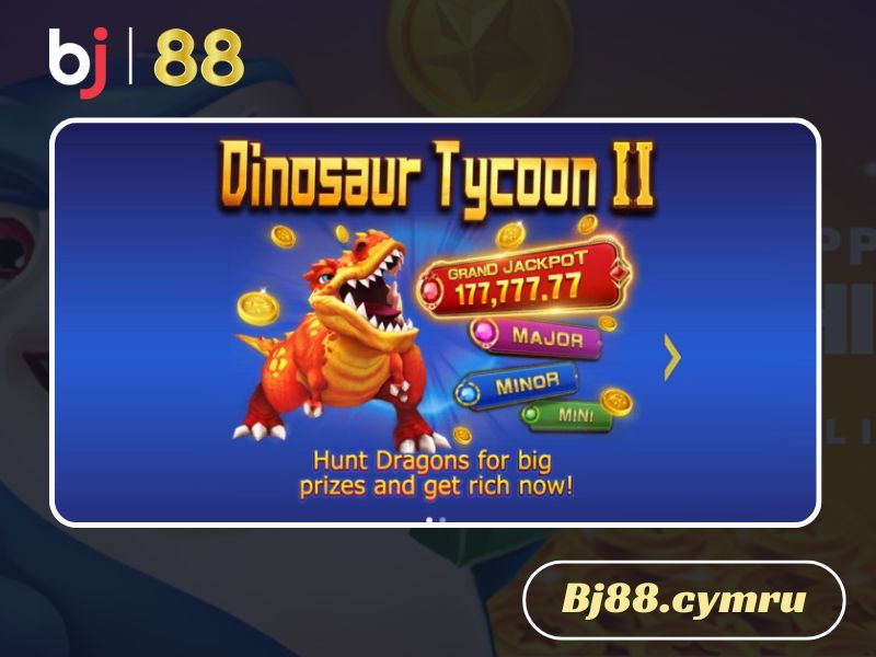 Cách tham gia game bắn cá Dinosaur Tycoon II