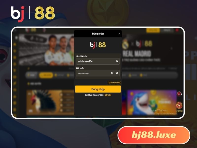 Bấm vào mục “Quên mật khẩu” để được hướng dẫn tạo mật khẩu mới