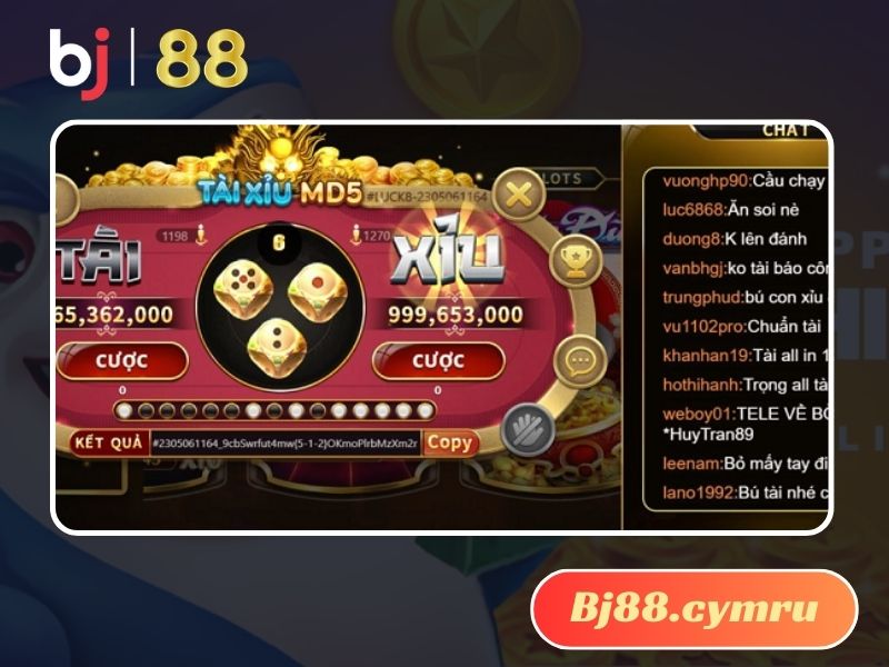 Thủ thuật chơi Tài Xỉu phiên bản Md5 trăm trận trăm thắng