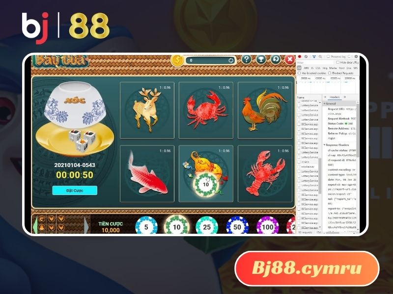 Điểm đặc sắc khi chơi Bầu Cua online tại BJ88